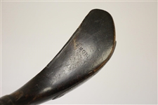 Circa 1860-1880 Tom Morris Long Nosed Play Club Beech with 'T. Morris' Head Stamp