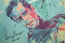 Neiman Golf Champions Signed by Palmer, Hogan, Nicklaus, Snead, Trevino & Player JSA ALOA