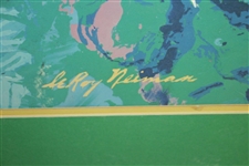 Neiman Golf Champions Signed by Palmer, Hogan, Nicklaus, Snead, Trevino & Player JSA ALOA