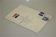 1935 Ryder Cup Dinner Dance Menu Honoring British & American Teams - Hotel Biltmore NY