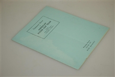 1933 Ryder Cup Testimonial Dinner Menu to American Team - Hotel Roosevelt