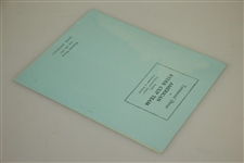 1933 Ryder Cup Testimonial Dinner Menu to American Team - Hotel Roosevelt
