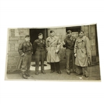 Horton Smith, Rod Munday, & others September 1945 St. Andrews Original Photo