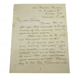 Author P.A. Vaile 1932 4 Page Handwritten Letter - Rod Munday Collection JSA ALOA