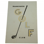Frankfurter Golf Club Program/Booklet - The Rod Munday Collection