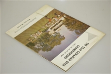 1961 Canadian Open Championship at Niakwa CC Program & Series Ticket - Rod Munday Collection