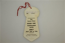 1961 Canadian Open Championship at Niakwa CC Program & Series Ticket - Rod Munday Collection