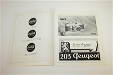 1953 French Post-Ryder Cup Exhibition Program - Golf de St. Cloud
