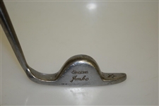 Circa 1920's Gibsons Jonko Hump Back Hand Forged Rustless Putter with Shaft Stamp