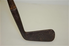 Robert Forgan & Son St Andrews P.O.W. Feathers Hand Forged Putter with Shaft Stamp