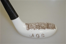 St. Andrews Fine Bone China Putter with AGS