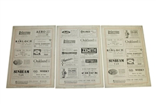 Thirteen 1914 Golf Illustrated Magazines - September, October, November, & December