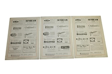 Thirteen 1914 Golf Illustrated Magazines - September, October, November, & December
