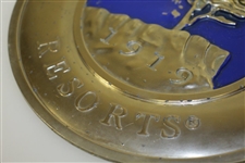 Pebble Beach Resorts Silver & Blue Golf Tee Marker