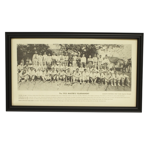 1935 Masters Tournament Field Panoramic Photo - Reproduction