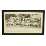 1935 Masters Tournament Field Panoramic Photo - Reproduction