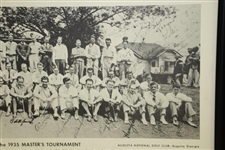 1935 Masters Tournament Field Panoramic Photo - Reproduction