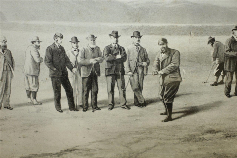 First Tee Westward Ho Print by F.P. Hopkins - Reproduction
