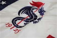 Monterrey Golf Club Course Used Fourth of July Logo Flag