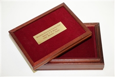 Monterrey Peninsula CC Club Samuel F.B. Morse 1992 Member-Guest Jewelry Box Gift