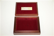 Monterrey Peninsula CC Club Samuel F.B. Morse 1992 Member-Guest Jewelry Box Gift