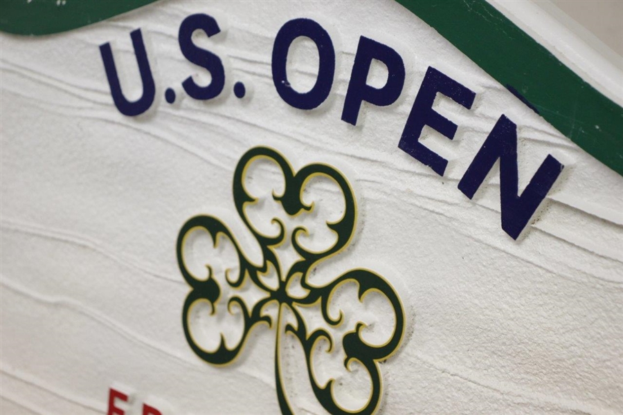2017 US Open at Erin Hills Hospitality Services Wooden Double-Sided Sign