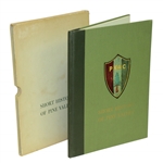 Short History of Pine Valley Golf Club Book with Slip Cover