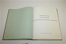 Short History of Pine Valley Golf Club Book with Slip Cover