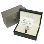 Masters 75th Anniversary Ltd Ed Women's Watch in Original Emerald Green Box