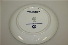 Bobby Jones 1976 Memorial Tournament Inaugural Nominee Commemorative Plate