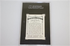 Bobby Jones 1935 J.A. Pattreiouex #19 Sporting Events & Cards Golf Card - SGC EX5