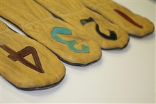 Set of Vintage Golf Club Covers - 1,2,3 & 4