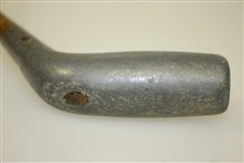Circa 1920 Fulford Patent 'Pambo' Duplex Putter with Cylindrical Aluminum Head