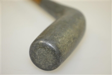 Circa 1920 Fulford Patent 'Pambo' Duplex Putter with Cylindrical Aluminum Head