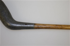 Circa 1920 Fulford Patent 'Pambo' Duplex Putter with Cylindrical Aluminum Head