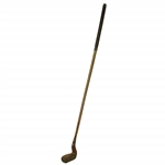 Shmilley Bent Bent Neck Wood Putter with Brass Face Plate