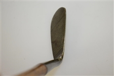 George Nicoll Hand-Forged in Leven Fife Scotland Dot Faced Mashie Niblick - 8 Recorder
