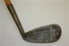 George Nicoll Hand-Forged in Leven Fife Scotland Dot Faced Mashie Niblick - 8 Recorder