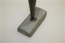 Vintage BGI Company Gun Metal Swivel-Headed Putter