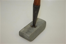 Vintage BGI Company Gun Metal Swivel-Headed Putter