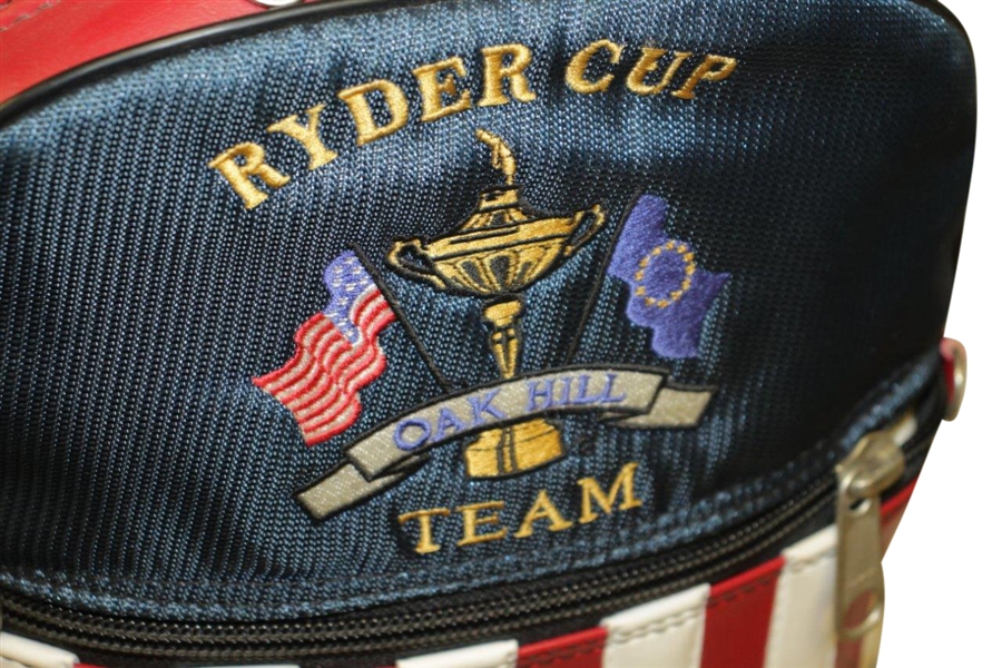 1995 Ryder Cup at Oak Hill Commemorative Golf Bag - Unused Condition