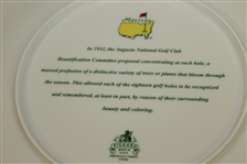 Masters Tournament Pickard Beautification Committee Plate in Original Box - Ray Floyd Collection