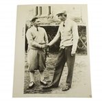 Bobby Jones Original Wire Photo from 1930 British Amateur Win