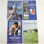 Thirteen British Open Programs - 1981-1983, 1985, 1986, 1990-1992, & 1998-2002