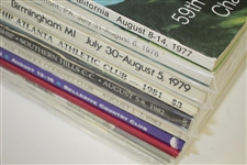 Twelve PGA Championship Programs - 1977-1983, 1992-1994, 1996, 2001 & 2002