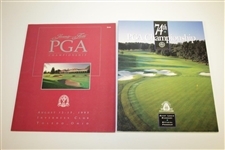 Twelve PGA Championship Programs - 1977-1983, 1992-1994, 1996, 2001 & 2002