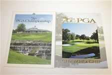 Twelve PGA Championship Programs - 1977-1983, 1992-1994, 1996, 2001 & 2002