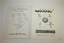 1954 National Celebrities Tournament PGA at Congressional CC Official Program