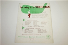 1954 National Celebrities Tournament PGA at Congressional CC Official Program