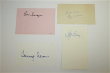Nelson, Sarazen, Player, & Ten others Signed 3x5 Cards/Album Page JSA ALOA